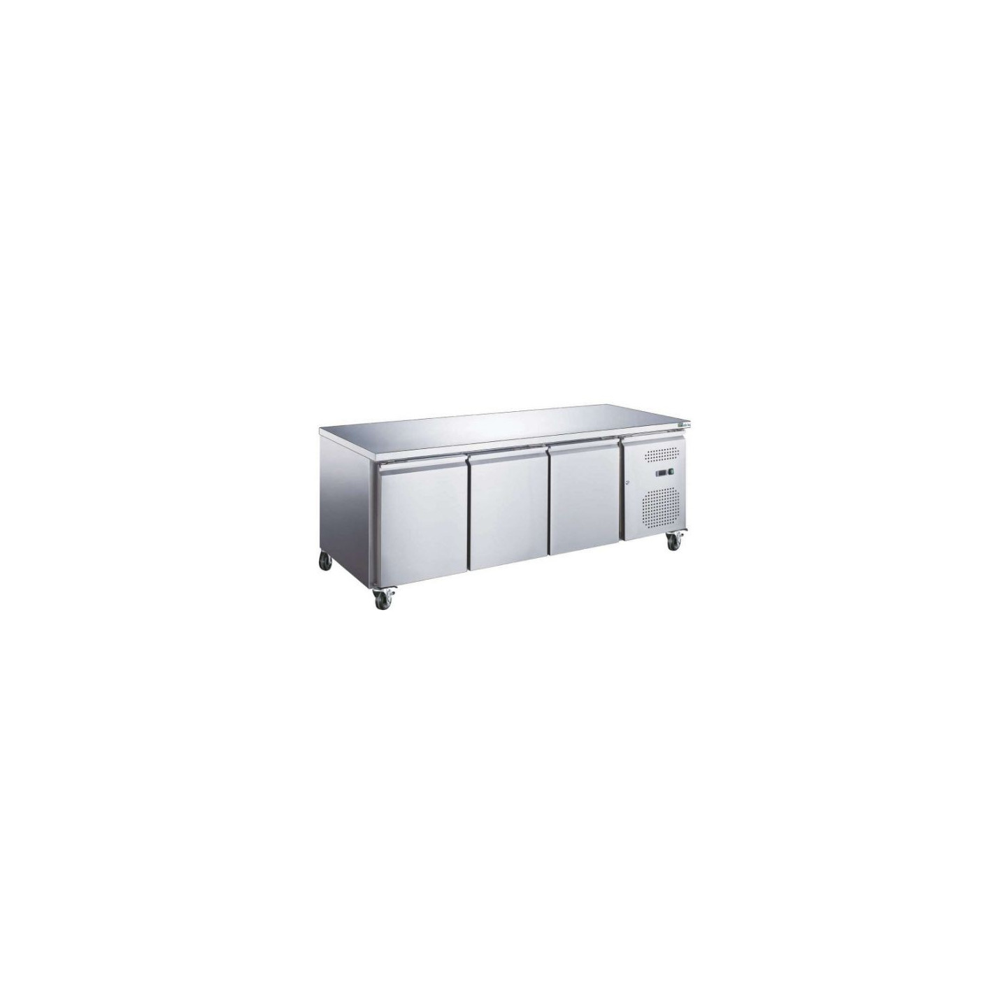 Table réfrigéreé patissiere dessus inox 3 portes AA38PP AFI-mondialchr.com