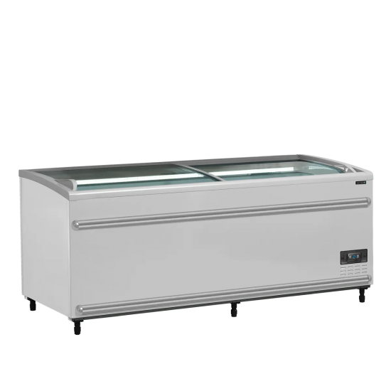 Congélateur de supermarché SFI185-CF VS Blanc 41057 TEFCOLD-mondialchr.com