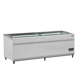 Congélateur de supermarché SFI210-CF VS Blanc  41060 TEFCOLD-mondialchr.com