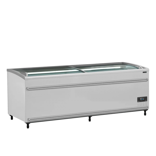 Congélateur de supermarché SFI210-CF VS Blanc 41060 TEFCOLD-mondialchr.com