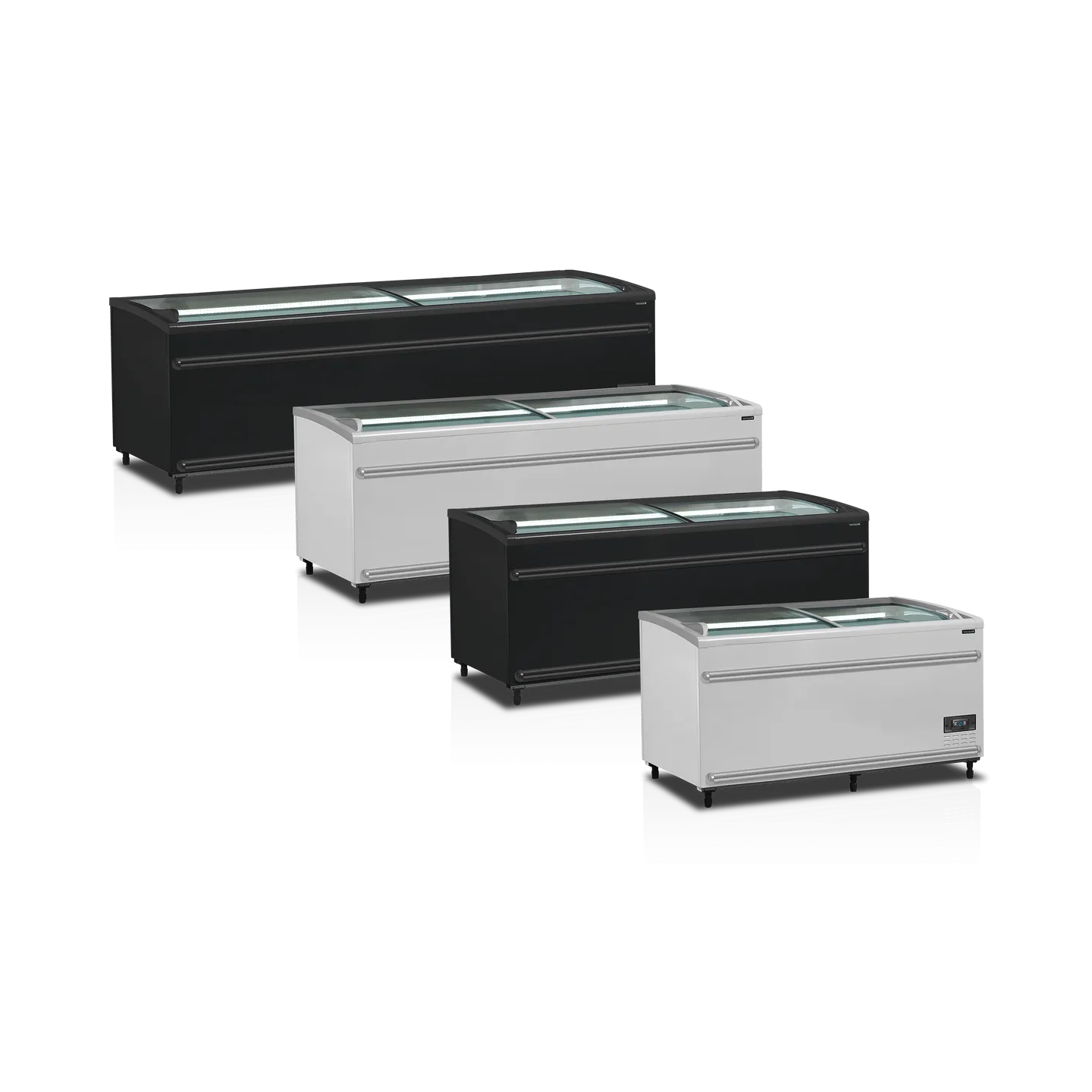 Congélateur de supermarché SFI250-CF VS Blanc 41063 TEFCOLD-mondialchr.com