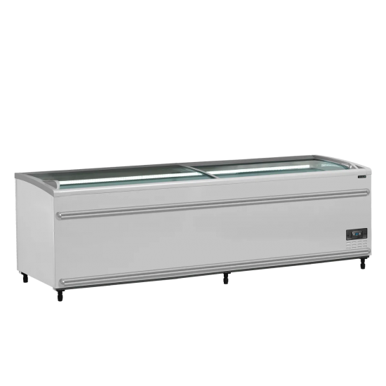 Congélateur de supermarché SFI250-CF VS Blanc 41063 TEFCOLD-mondialchr.com