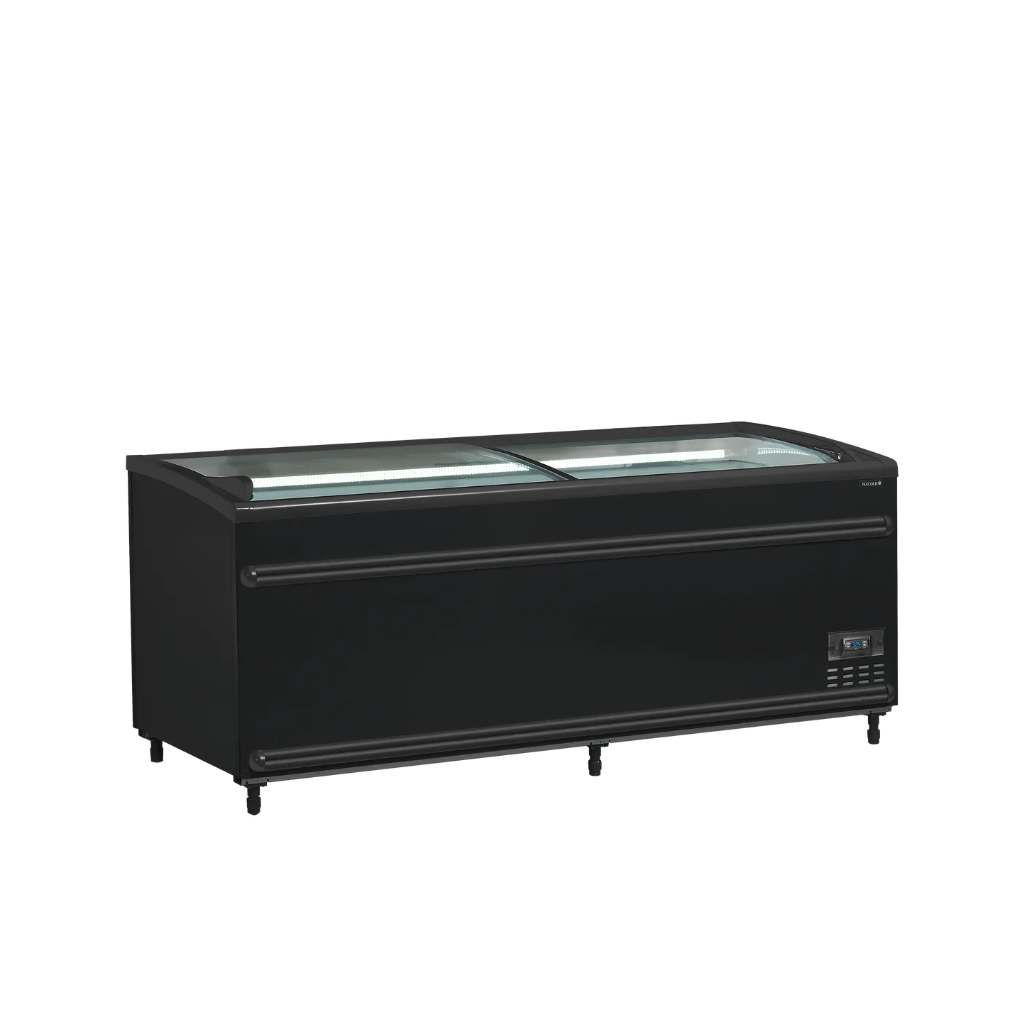 Congélateur de supermarché SFI185B-CF VS Noir 41058 TEFCOLD-mondialchr.com