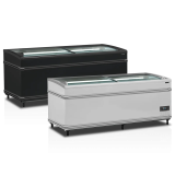 Congélateur de supermarché SFI185 HC-CF VS Blanc 41066 TEFCOLD-mondialchr.com