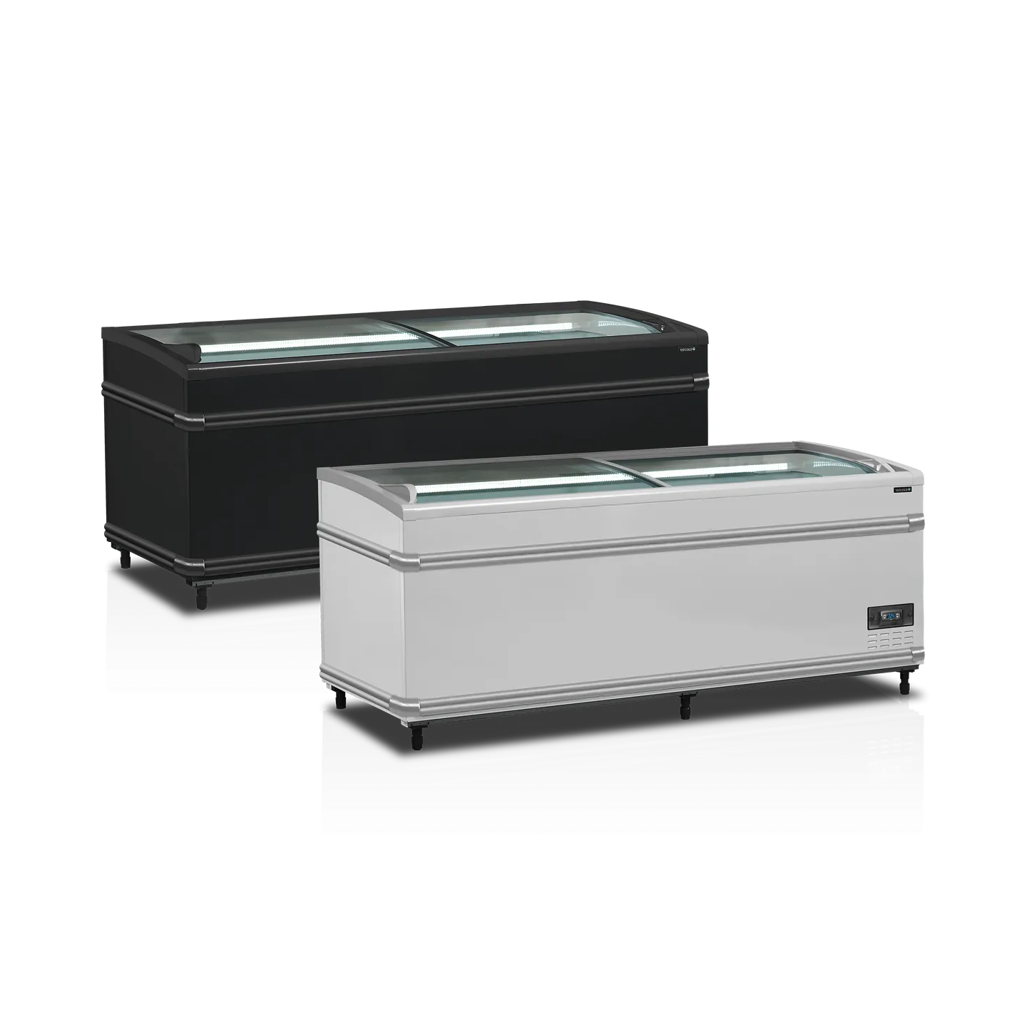 Congélateur de supermarché SFI185 HC-CF VS Blanc 41066 TEFCOLD-mondialchr.com