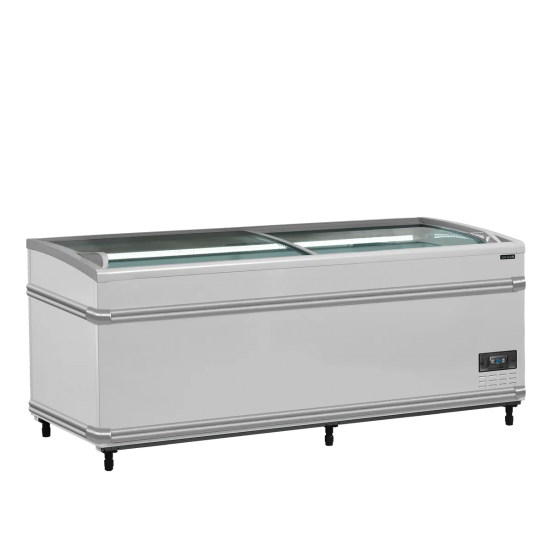 Congélateur de supermarché SFI185 HC-CF VS Blanc 41066 TEFCOLD-mondialchr.com