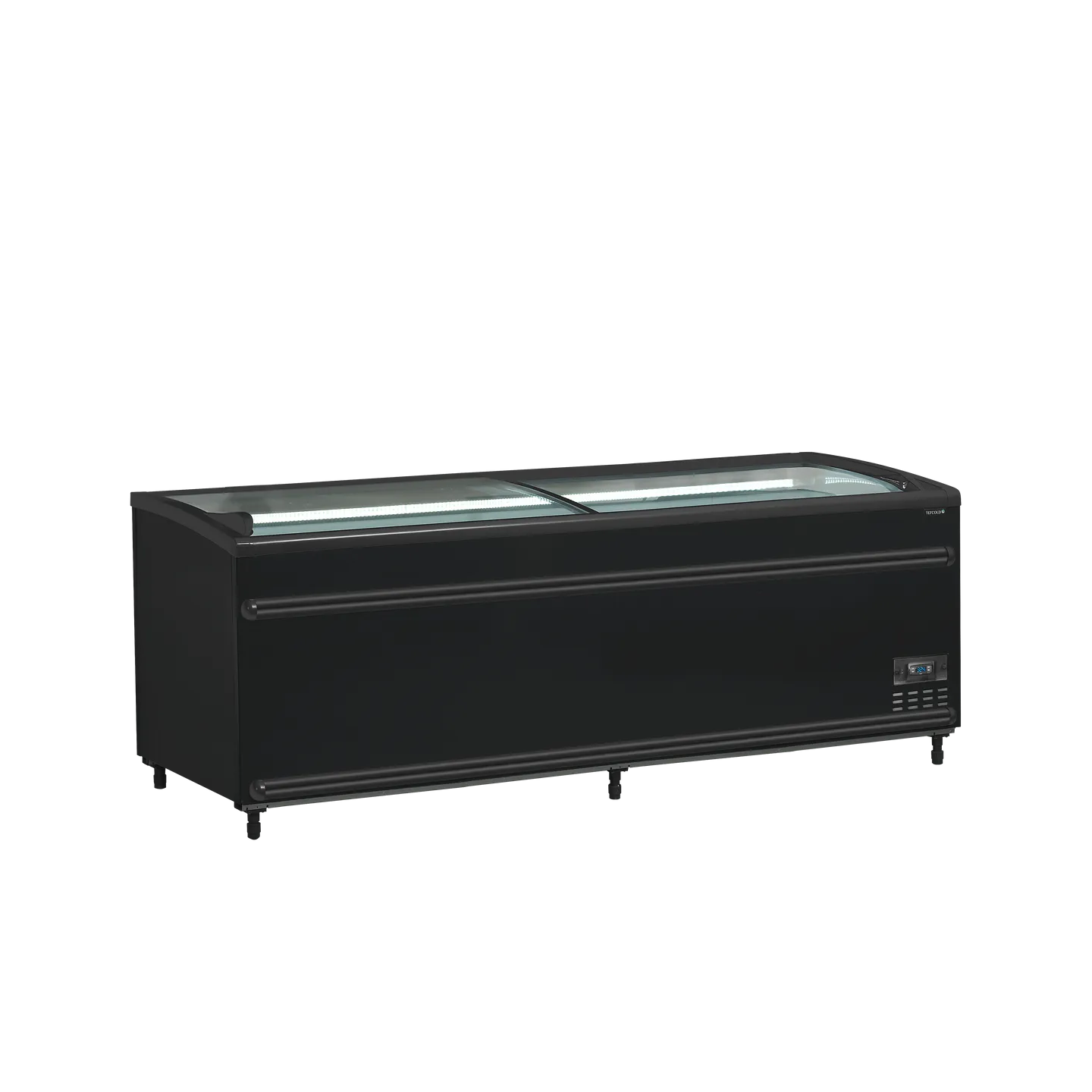 Congélateur de supermarché SFI210B-CF VS Noir 41061 TEFCOLD-mondialchr.com