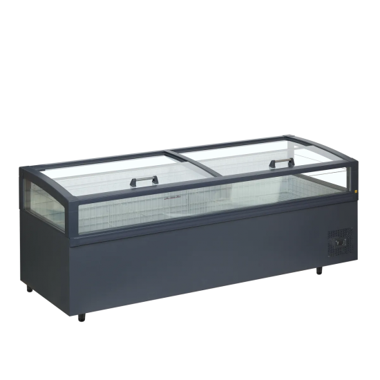 Congélateur de supermarché VIEW 250 CF VS Gris 47827 TEFCOLD-mondialchr.com
