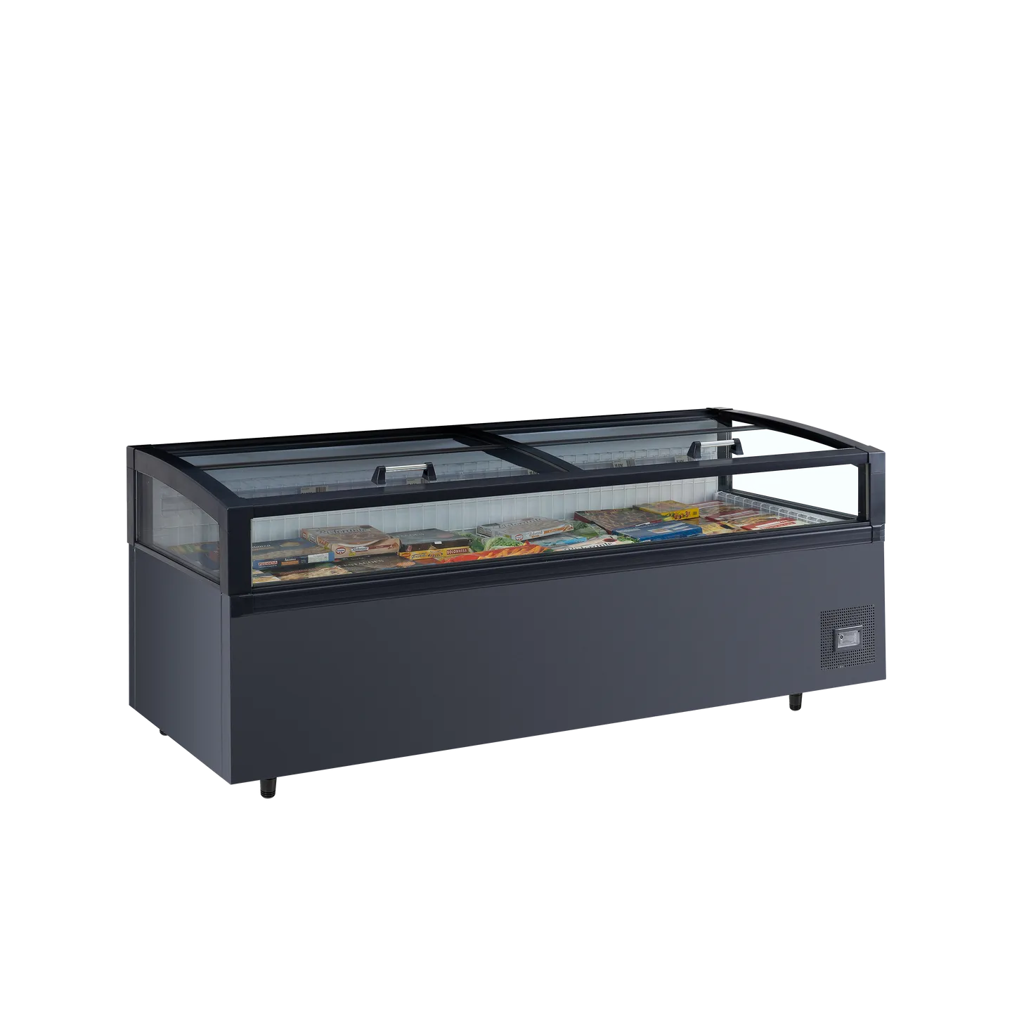 Congélateur de supermarché VIEW 250 CF VS Gris 47827 TEFCOLD-mondialchr.com