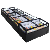 Congélateur de supermarché VIEW 250 CF VS Gris 47827 TEFCOLD-mondialchr.com