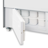 Congélateur vitré de glace BERMUDA RV13 ISA Gris 16199 TEFCOLD -mondialchr.com