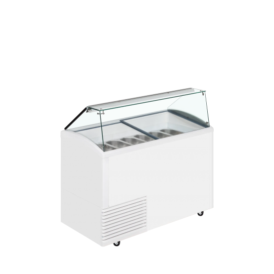 Congélateur vitré de glace UDRS10 (431 / 342) Blanc 16293 TEFCOLD-mondialchr.com