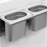 Congélateur vitré de glace UDRS10 (431 / 342) Blanc 16293 TEFCOLD-mondialchr.com