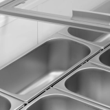 Congélateur vitré de glace UDRS7 (317 / 264) Blanc 16295 TEFCOLD-mondialchr.com