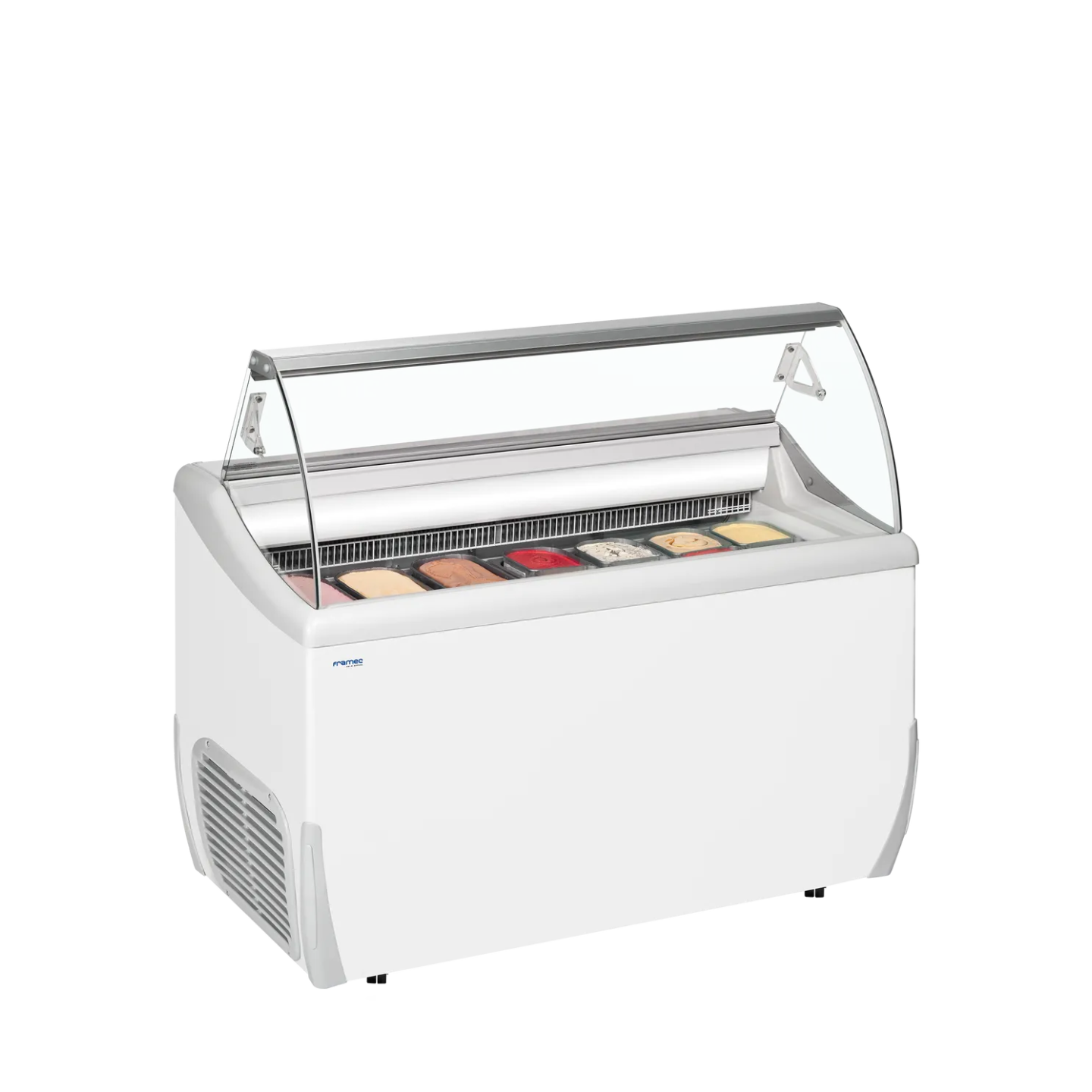 Congélateur vitré de glace UDRS7 (317 / 264) Blanc 16295 TEFCOLD-mondialchr.com