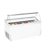 Congélateur vitré de glace UDRS9 (423 / 357) Blanc 16297 TEFCOLD-mondialchr.com