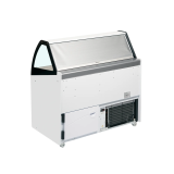 Congélateur vitré de glace BERMUDA VIEW RV13 ( 395 / 325) Blanc 19422 TEFCOLD-mondialchr.com