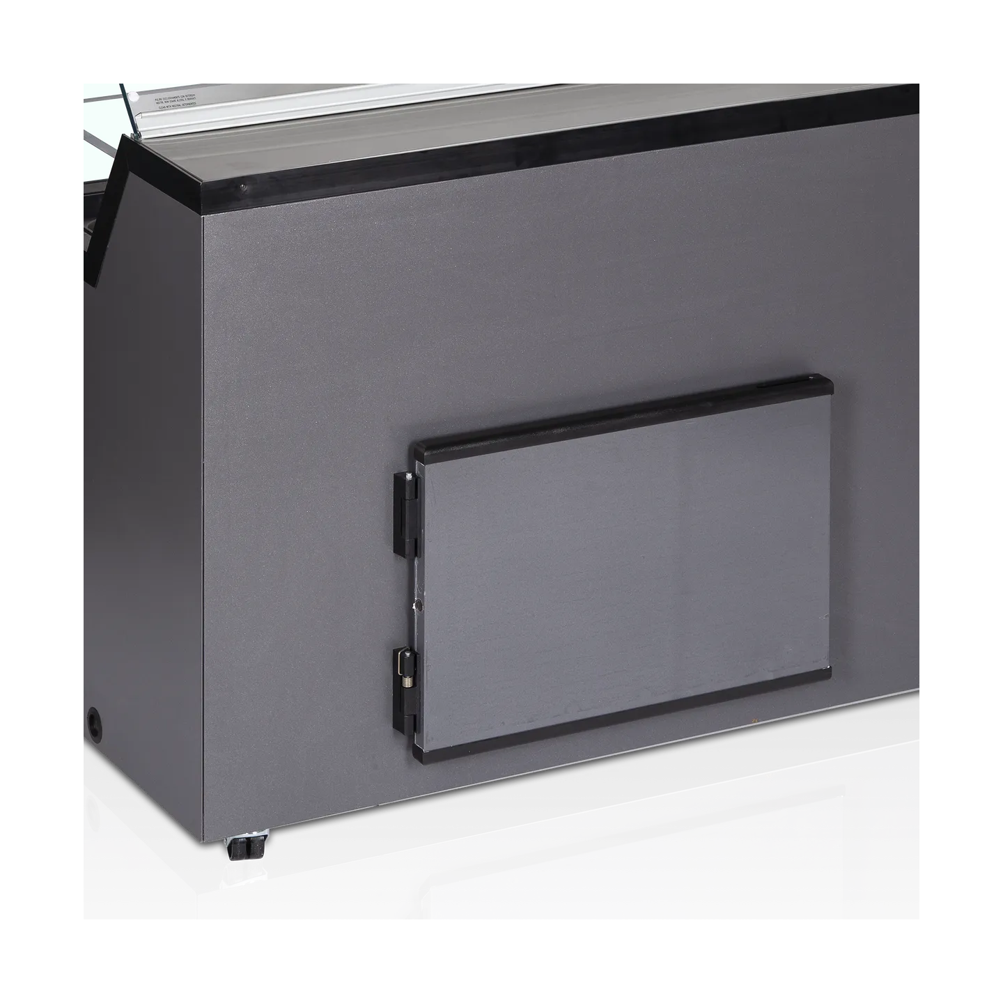 Congélateur vitré de glace MIRABELLA 9 (439 / 306L) Gris 20328 TEFCOLD-mondialchr.com