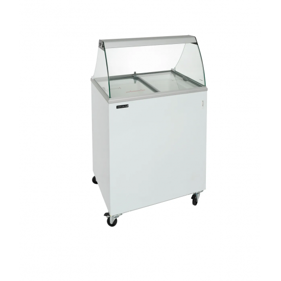 Vitrine a glace IC200SC-SO ( 191 / 165 L) Blanc 32000 TEFCOLD-mondialchr.com