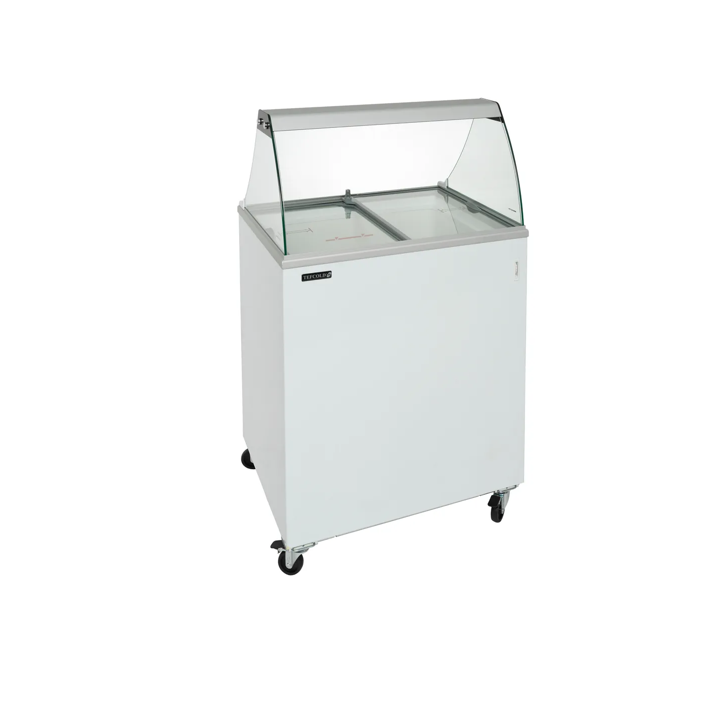 Vitrine a glace IC200SC-SO ( 191 / 165 L) Blanc 32000 TEFCOLD-mondialchr.com