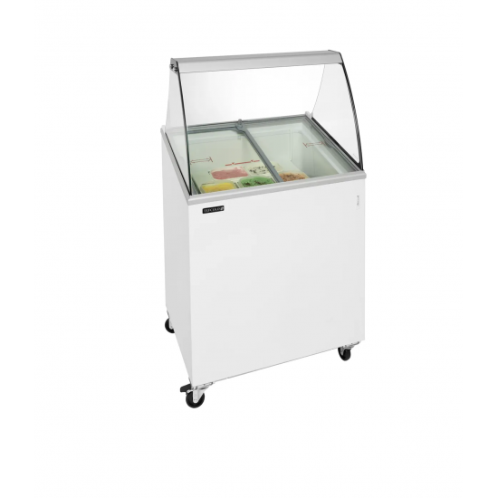 Vitrine a glace IC200SCE-SO (176 / 157 L) Blanc 32001 TEFCOLD-mondialchr.com