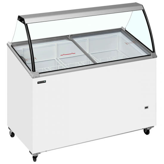 Vitrine a glace IC400SCE-SO (352 / 325 L) Blanc 32004 TEFCOLD-mondialchr.com