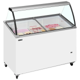 Vitrine a glace IC400SCE-SO (352 / 325 L) Blanc 32004 TEFCOLD-mondialchr.com