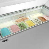 Vitrine a glace IC400SCE-SO (352 / 325 L) Blanc 32004 TEFCOLD-mondialchr.com