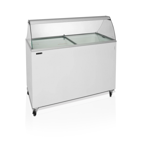 Vitrine a glace IC400SC-SO (401 / 350 L) Blanc 32005 TEFCOLD-mondialchr.com