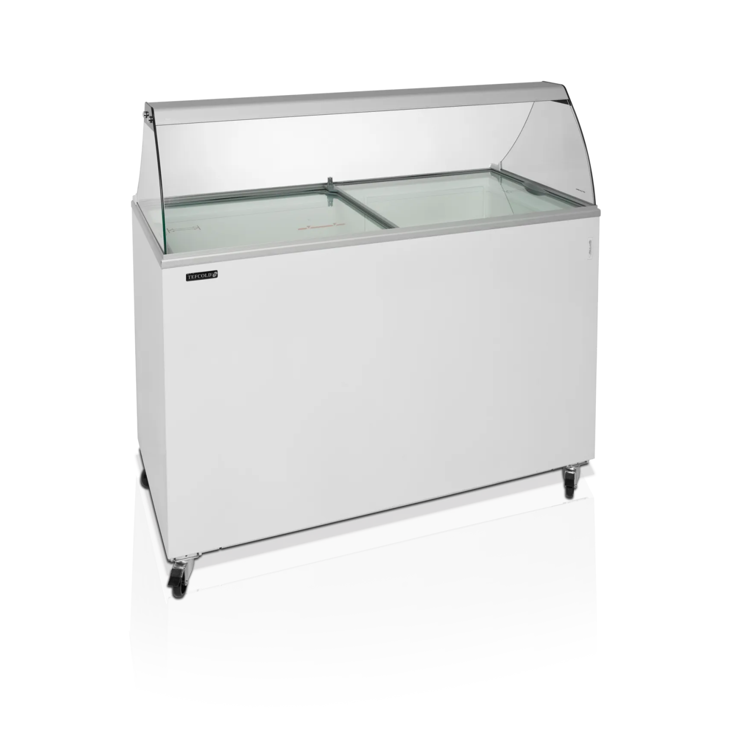Vitrine a glace IC400SC-SO (401 / 350 L) Blanc 32005 TEFCOLD-mondialchr.com