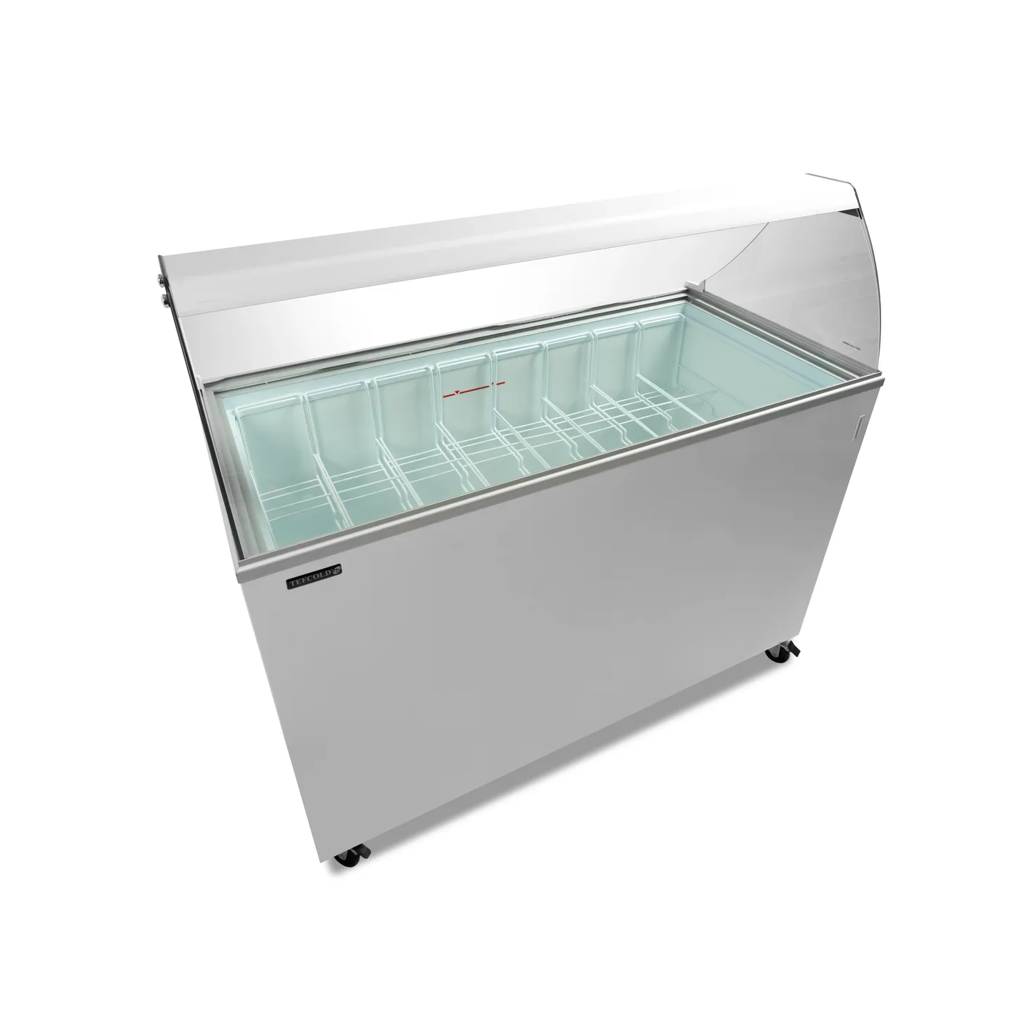 Vitrine a glace IC400SC-SO (401 / 350 L) Blanc 32005 TEFCOLD-mondialchr.com