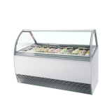 Vitrine ventilée pour glace MILLENNIUM LX20 (1080 / 201 L) Blanc 20333 TEFCOLD-mondialchr.com