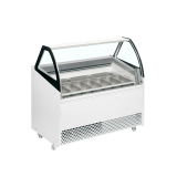 Congélateur vitré de glace BERMUDA VIEW RV10 ( 300 / 255 L) Blanc 20357 TEFCOLD-mondialchr.com