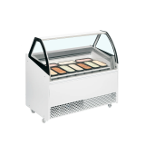 Congélateur vitré de glace BERMUDA VIEW RV10 ( 300 / 255 L) Blanc 20357 TEFCOLD-mondialchr.com