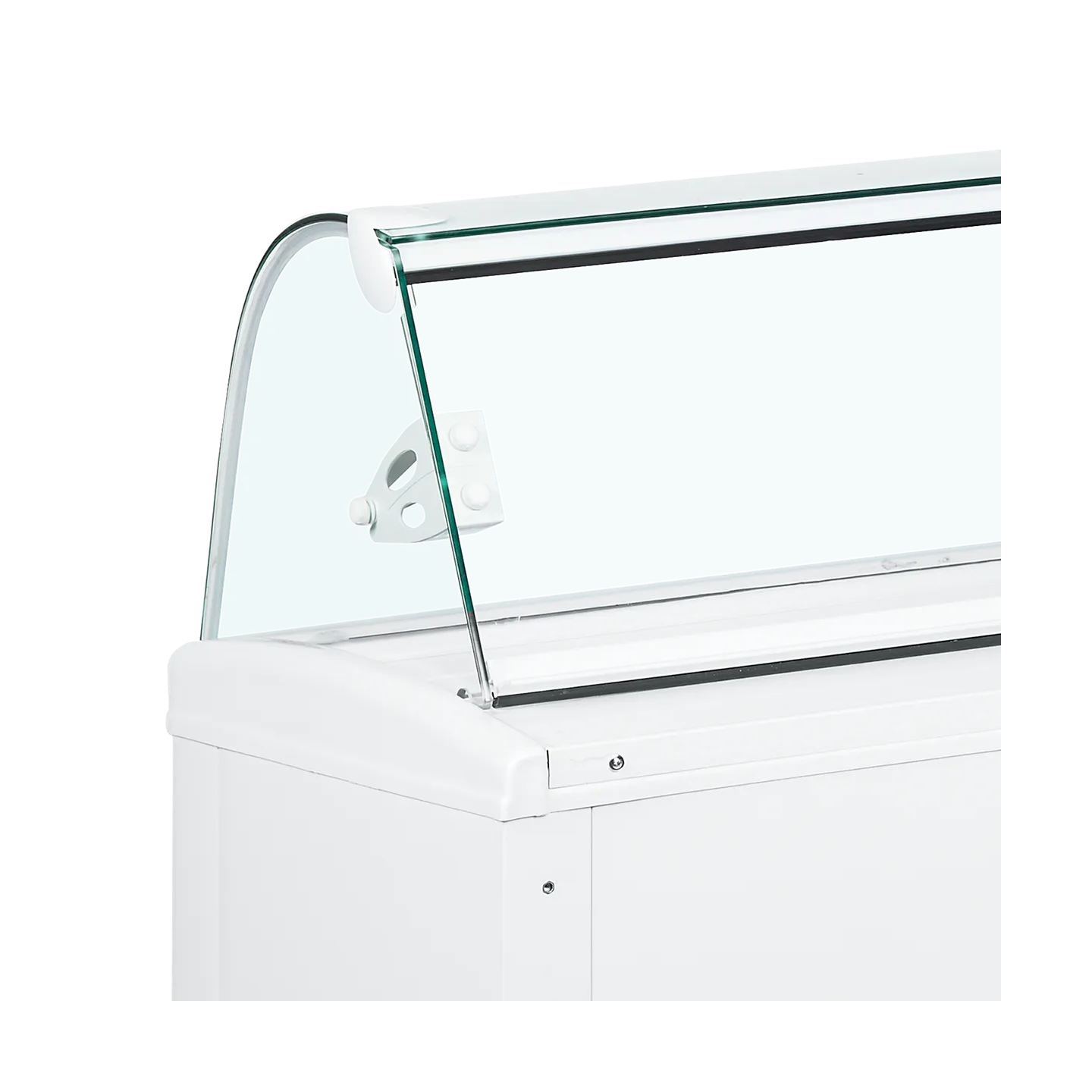Vitrine ventilée pour glace FIJI 4  Blanc 20361 TEFCOLD-mondialchr.com