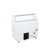 Vitrine ventilée pour glace FIJI 7  Blanc 20363 TEFCOLD-mondialchr.com