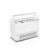 Vitrine ventilée pour glace FIJI 7  Blanc 20363 TEFCOLD-mondialchr.com