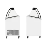 Congélateur vitré de crème glacée IC501SCE+SO (427 / 398 L) blanc 49774 TEFCOLD-mondialchr.com