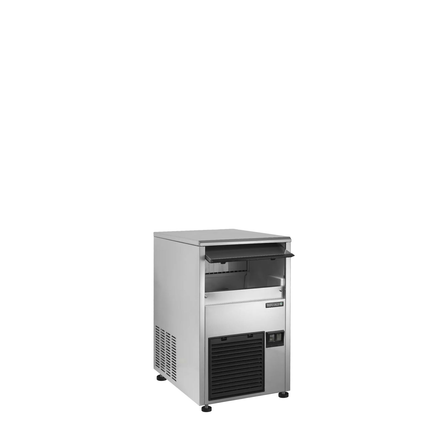 Machine à glaçons TC26 Inox  43618 TEFCOLD-mondialchr.com