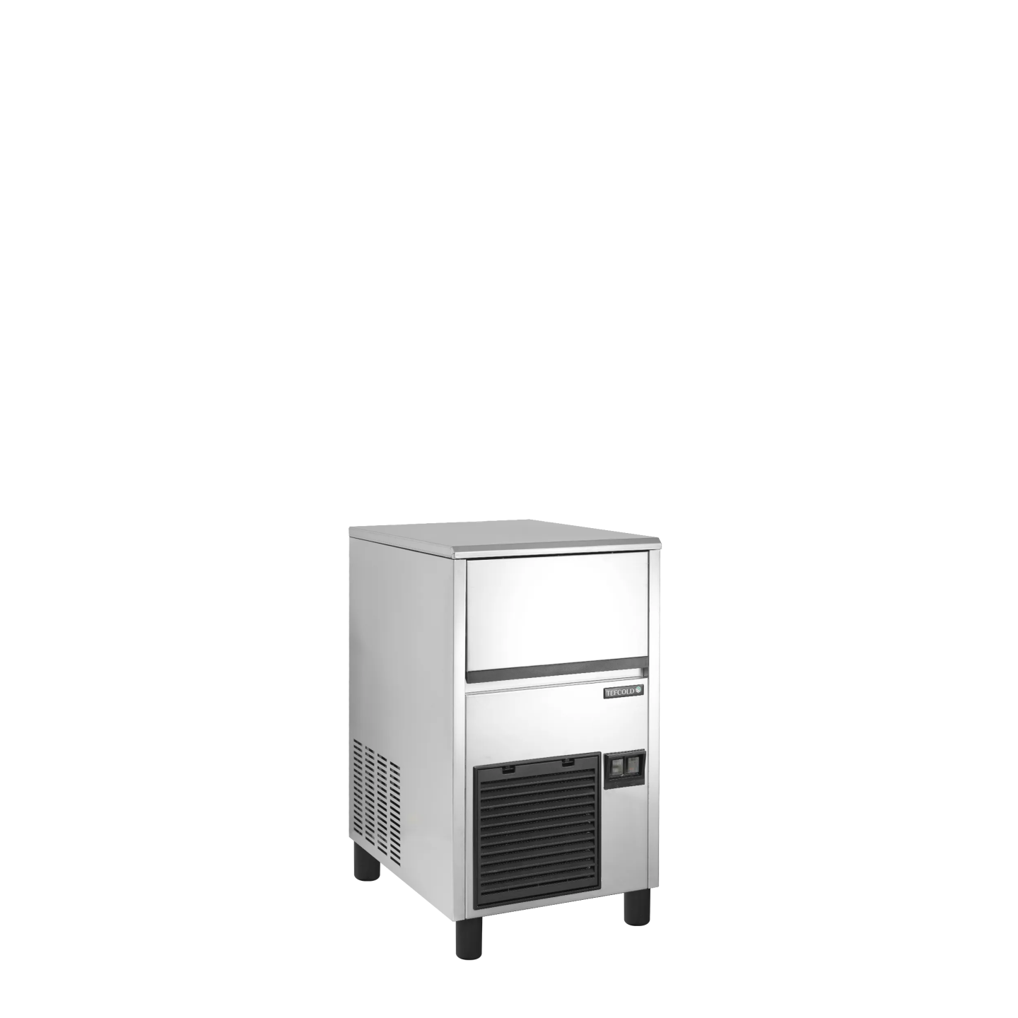 Machine à glaçons TC26 Inox  43618 TEFCOLD-mondialchr.com