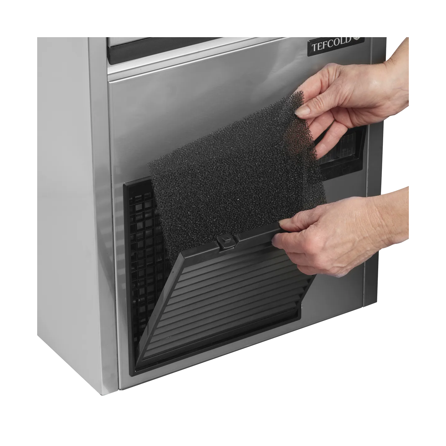 Machine à glaçons TC37 Inox 43619 TEFCOLD-mondialchr.com