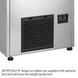 Machine à glaçons TC85 Inox 43621 TEFCOLD-mondialchr.com