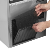 Machine à glaçons TC85 Inox 43621 TEFCOLD-mondialchr.com