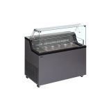 Congélateur vitré de glace MIRABELLA 6 (276 / 184  L) Gris 20326 TEFCOLD-mondialchr.com