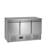 Comptoir pour saladette SA1365 S/S GN1/1 3 portes 16488 TEFCOLD-mondialchr.com