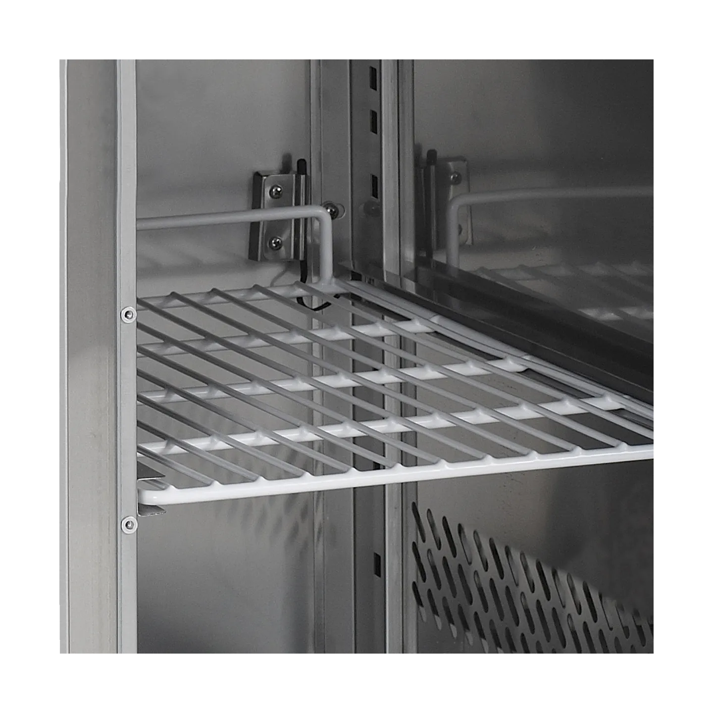 Comptoir pour saladette SA910BT GN1/1 2 portes Inox 16490 TEFCOLD-mondialchr.com