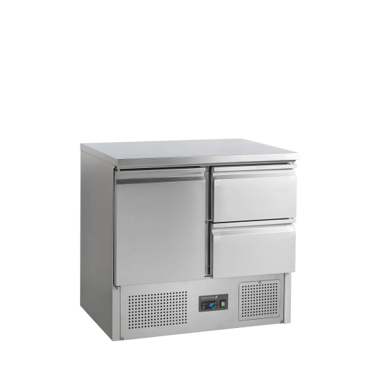 Comptoir pour saladette SA912 GN1/1 1 porte Inox 16494 TEFCOLD-mondialchr.com