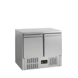 Comptoir pour saladette GS91 2 portes GN1/1 Inox 16480 TEFCOLD-mondialchr.com