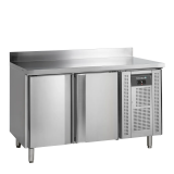 Comptoir pour saladette réfrigéré CK7210X1SP 2 portes GN1/1 Inox 54290 TEFCOLD-mondialchr.com
