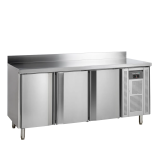 Comptoir pour saladette réfrigéré CK7310X1SP 3 portes GN1/1 Inox 54293 TEFCOLD-mondialchr.com
